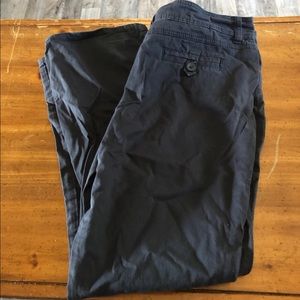 Maurices navy jean pants size 13/14 regular